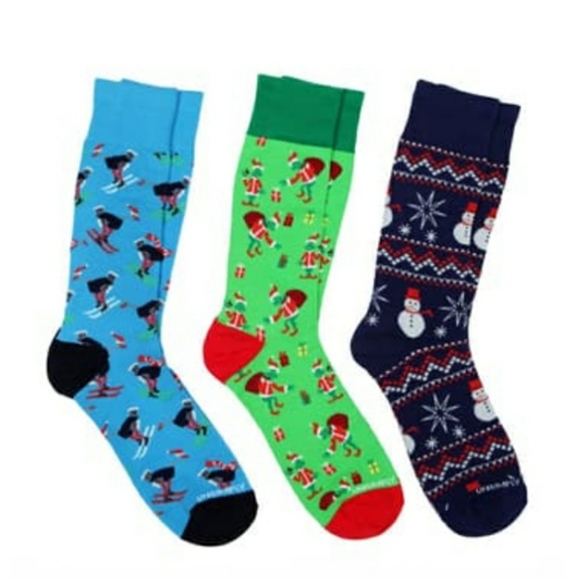 Unsimply Stitched Accessories - Unsimply Stitched Crewsocks - Pack Of 3